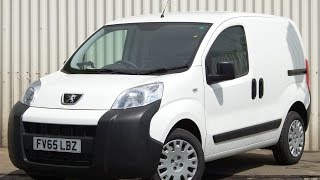 2015 65 Peugeot Bipper 13 HDi 75 Professional Nav  Demo [upl. by Guthrey537]