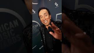 Smokey Robinson is bringing the swag 🖤 to AMAs50 AMAsquot [upl. by Gayel]