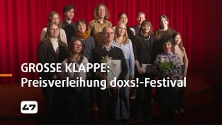 STUDIO 47 live  GROSSE KLAPPE PREISVERLEIHUNG DES DOXSFESTIVALS [upl. by Clerissa]