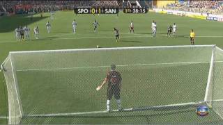 Santos 2 x 1 São Paulo  Alta Definição 720P  07022010 [upl. by Horan]