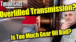 What Happens With Too Much Transmission Oil Tips [upl. by Koby651]