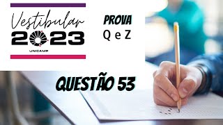 UNICAMP 2023  QUESTÃO 53 PROVA Q e Z  SISTEMA LINEAR [upl. by Inahpets612]