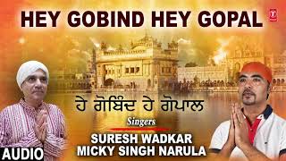 HEY GOBIND HEY GOPAL  SURESH WADKAR MICKY SINGH NARULA  SHABAD GURBANI [upl. by Meyers]