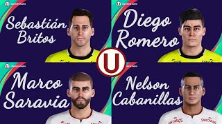 Sebastián Britos  Diego Romero  Marco Saravia  Nelson Cabanillas  eFootball PES [upl. by Ydissac]