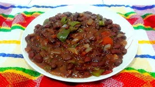 COMO HACER FRIJOLES GUISADOS SALVADOREÑOS [upl. by Nemra]