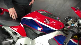 JORDAN BIKES For Sale Honda CBR1000RR Fireblade SP 2019 19 plate with only 6497 miles £12790 [upl. by Atikram]