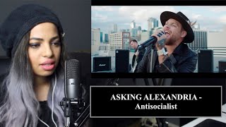 Music Teacher Reacts to ASKING ALEXANDRIA  Antisocialist [upl. by Euqinahc]