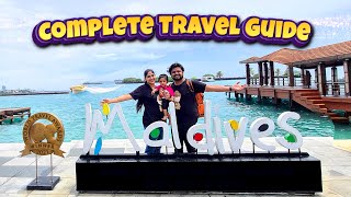 Complete Travel Guide to Maldives  Hotels Attraction Food Transport and Expenses [upl. by Risay]