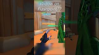 Widowmaker on Flashpoint in Overwatch 2 shorts [upl. by Dagall171]