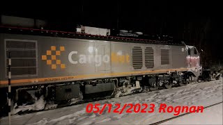 05122023  Rognan cargonet mix togtrafikk trainspotting br159 eurodual [upl. by Nyrhtac]