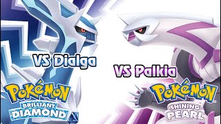 Pokémon Brilliant Diamond amp Shining Pearl  PalkiaDialga Battle Music HQ [upl. by Seavey635]