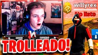 Me hago pasar por WILLYREX con SKIN EXCLUSIVA y pasa esto [upl. by Airel51]