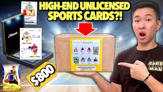 This 800 CASE of UNLICENSED sports cards is one of the CRAZIEST sets Ive ever opened 😱🔥 [upl. by Esinet]