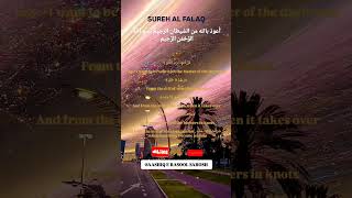 SURAH ALFALAQmind relaxing recitation ❤️quran feedtrendbestinspiringshortssukoonskylove🕊️ [upl. by Nevart]