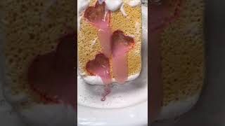 WATERMELON FABULOSO SOFTSCRUB  COMET PASTE SQUEEZES  SATISFYING SPONGE SQUEEZING ASMR  CLEANTOK [upl. by Assened278]