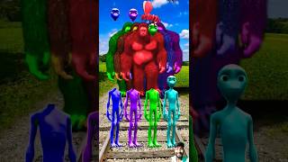 equal dame tu cosita 11 different colors alien dance vs pacman amp train driver tom [upl. by Rabush]