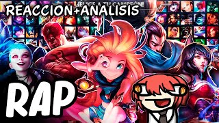 TumbaBurras Reacciona a quotLeague of Legends RAP  ¡168 Campeones  BenderCatquot [upl. by Lemmy]