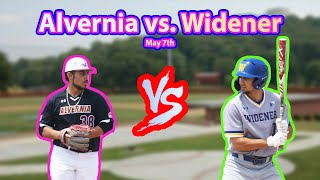 Alvernia University vs Widener Baseball SemiFinals [upl. by Anders]