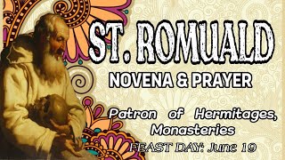 St Romuald Novena and Prayer  Pray for 9 Consecutive Days [upl. by Yssirc]