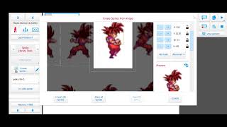 me cropping a sprite sheet for the animations I will be making [upl. by Siroval]