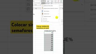 Colocar simbolo de semaforos en excel excel tutorial [upl. by Joshua305]