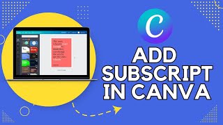 How to Add Subscript in Canva 2024 [upl. by Bury]