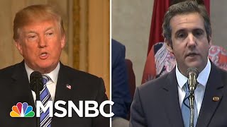 White House Reaction To Paul Manafort And Michael Cohen Indictments  Velshi amp Ruhle  MSNBC [upl. by Midge691]