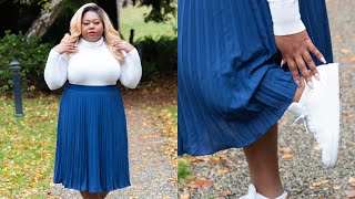 How to Style a pleated skirt shorts [upl. by Dyson]