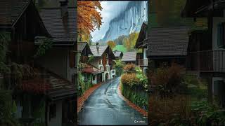 SOFT RAIN Sound for Sleeping in SWITZERLAND  Sleep and Relaxation Meditation 4 [upl. by Burrus]