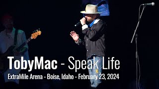 TobyMac in Concert  Speak Life  February 23 2024  Boise Idaho [upl. by Petromilli]