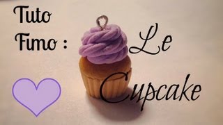 Tuto Fimo  Le Cupcake Glaçage en hauteur Plusieurs Méthodes [upl. by Ocirne]