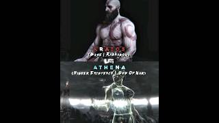 Old Kratos Vs Athena  Battle shorts godofwar godofwarragnarok [upl. by Ramsey]