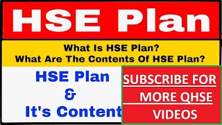 Project HSE Plan Health and Safety Plan OSHAISO 45001 QHSE Management System for Construction [upl. by Samanthia]