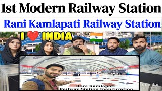 1st Modern Railway Station Rani Kamlapati Railway Station Inauguration Vlog [upl. by Eiffub]