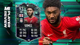 FLASHBACK GOMEZ PLAYER REVIEW  FIFA 22 Player Reviews [upl. by Lustig]