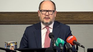 20190108 Prezydent Gdańska Paweł Adamowicz o 27 Finale WOŚP [upl. by Cott150]