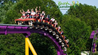 Apollos Chariot Upgraded 4K Video  Voyage to the Sun at Busch Gardens Williamsburg [upl. by Thisbe]