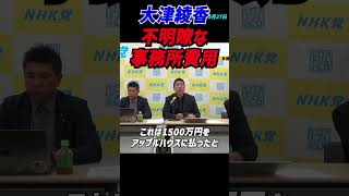 【立花孝志が追及】みんなでつくる党の政党交付金の使途に疑惑⁉ 大津綾香氏が指摘した事務所費に不明点多数！父親の会社への支払いは“預かり金”として記載⁉ 立花氏が政党交付金の不透明な支出を徹底追及！ [upl. by Kovacs]