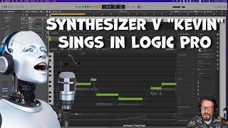 Recording into Synthesizer V AI Vocalist Inside Logic Pro [upl. by Eseerahs]