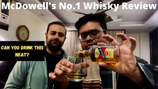 McDowells No1 Whisky Tasting Review and Price madeinindia [upl. by Abigail92]