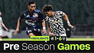 PDRM FC 1  6 TERENGGANU FC  PRESEASON 2024 HIGHLIGHTS [upl. by Adlemi]