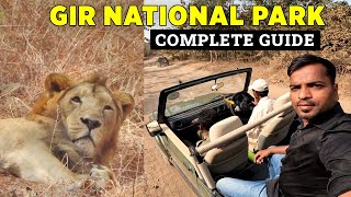 Gir National Park Travel Guide  Gir Lion Jungle Safari Vlog  Sasan Gir  Gir Forest Gujarat [upl. by Sueaddaht]