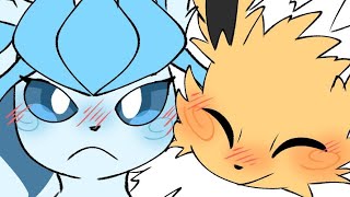 jolteon x Glaceon Capitulo 4 torneo Pokémon [upl. by Dragon]