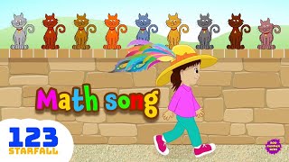 Math Song for Kids Starfall 123 Fun  Boopanpankids [upl. by Aillemac]