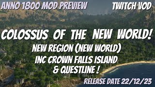 Anno 1800  New World Rising  All DLCs  Electricity in New World  Hooked Gamer Presents [upl. by Ait323]