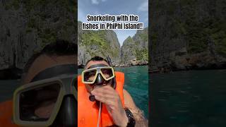 Snorkeling with the fishes snorkeling phiphiislands thailand livingdreams snorkel diving [upl. by Aiyekal987]