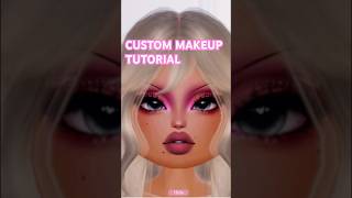 Y2K Custom makeup tutorial y2k makeup shorts fypシ゚ custom makeup dti dresstoimpress cute [upl. by Adnohs70]