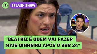 BBB 24 Mesmo sem ser vencedora Beatriz tem tudo para faturar o dobro do prêmio diz Dieguinho [upl. by Yruama618]