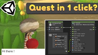 Create Quest Dialog  Unity Visual Scripting Tutorial shorts unity games indie [upl. by Ileak]