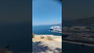 Turkey Kusadasi Port View From Mountain 🏔️europe turkey cruise royalcaribbean celebrity [upl. by Perrie]